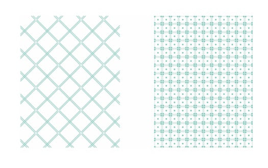Picnic Quilt Embossing Folders / Folder de Embossing Pic-nic Descontinuado LDRS Creative