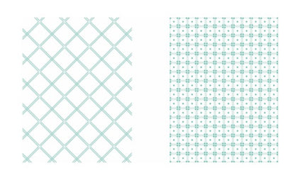 Picnic Quilt Embossing Folders / Folder de Embossing Pic-nic Descontinuado LDRS Creative