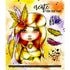 Cling Mounted Rubber Stamps Art Journal Fly Free / Sellos Cling Muñeca Descontinuado LDRS Creative