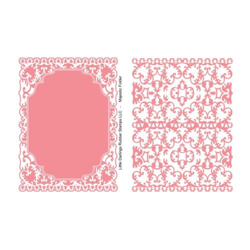 Embossing Folder Majestic / Juego de Folder de Grecas Descontinuado LDRS Creative