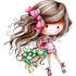 Cling Mounted Rubber Stamps Gift for You / Sello Cling Regalo para Ti Descontinuado LDRS Creative