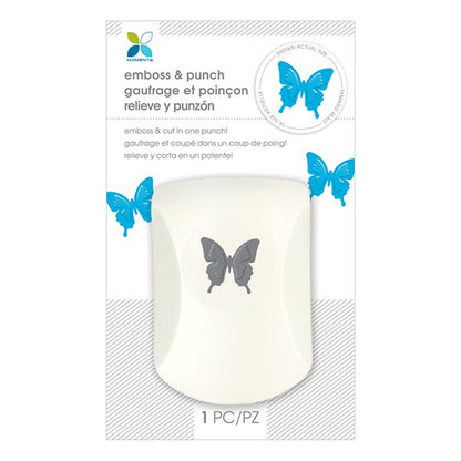 Butterfly Emboss Punch / Perforadora de Mariposa Realzada Descontinuado Momenta
