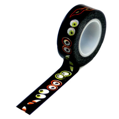 Washi Trendy Tape Eyeballs / Cinta Adhesiva Descontinuado Queen&amp;Co