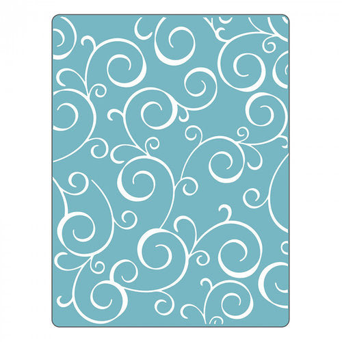 Swirls Embossing Folders / Folder de Grabado Remolinos Descontinuado Sizzix