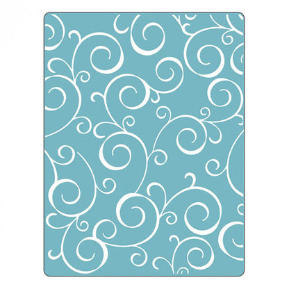 Swirls Embossing Folders / Folder de Grabado Remolinos Descontinuado Sizzix
