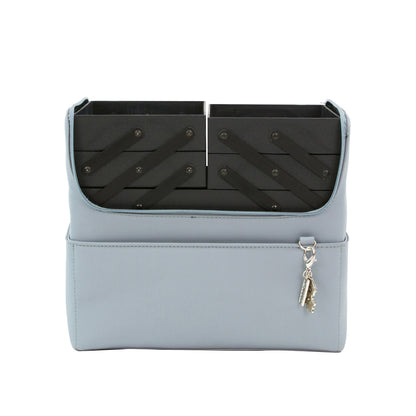 Accordion Storage Box Balmoral Blue / Caja Organizadora Acordeón Azul Descontinuado Nuvo