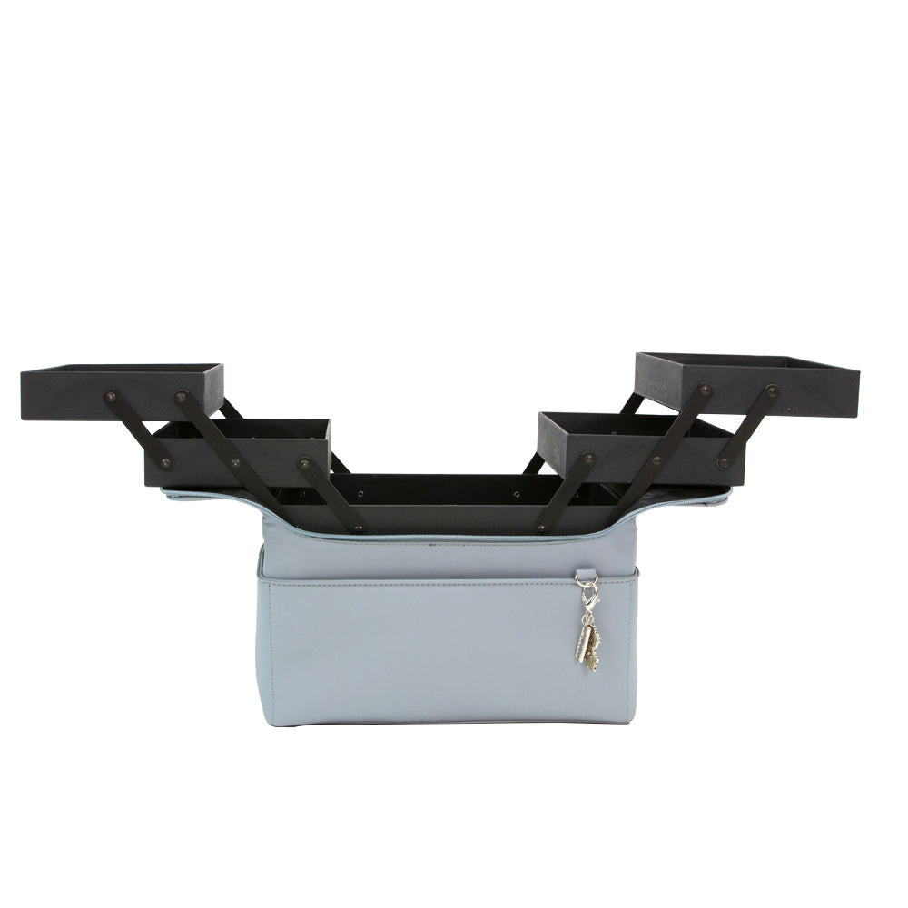 Accordion Storage Box Balmoral Blue / Caja Organizadora Acordeón Azul Descontinuado Nuvo