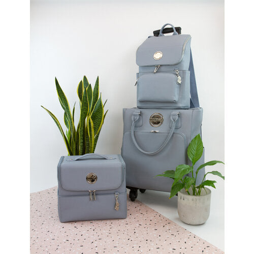 Accordion Storage Box Balmoral Blue / Caja Organizadora Acordeón Azul Descontinuado Nuvo