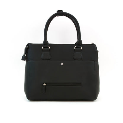 Handbag and Roller Set Belvedere Black / Bolsa y Carrito con Ruedas Negro Descontinuado Nuvo