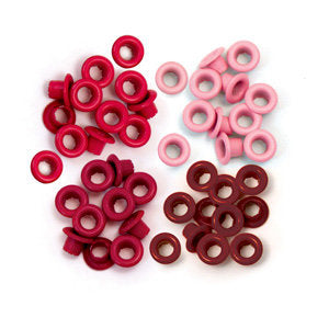 Standard Eyelets Red / Ojillos Estándar Rojos Adornos / Embellishments We R Memory Keepers