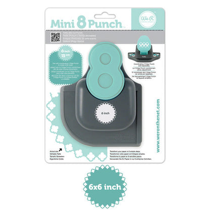 Mini 8 Trellis Punch / Perforadora Mini 8 Enrejado Descontinuado We R Memory Keepers