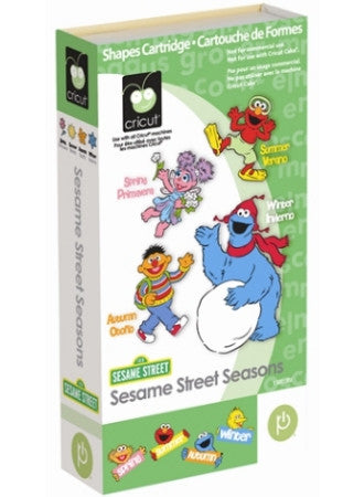 Sesame Street Seasons Cartridge / Cartucho  Plaza Sesamo Descontinuado Cricut