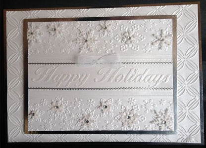 Seasonal Embossing / Folder de Grabado Navidad Descontinuado Darice