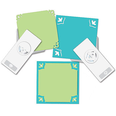 2 Pack Sentiment Corner Punches / 2 Perforadoras de Esquinas Sentimiento Decoradas Descontinuado Ek Success
