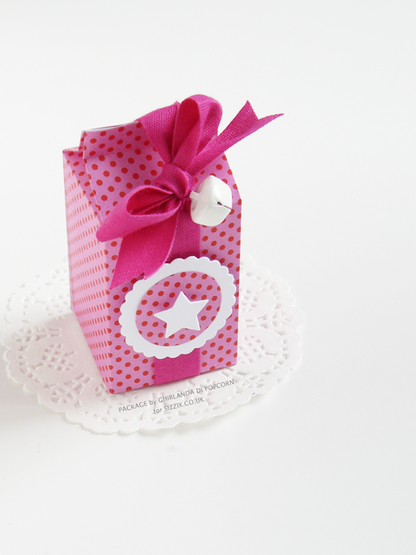 Milk Carton Box / Suaje de Cajita de Leche Descontinuado Sizzix
