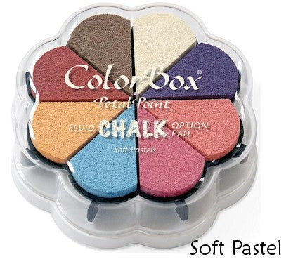 Petal Point Soft Pastel Chalk Ink Pad / Cojines de Tinta para Sellos Descontinuado Colorbox