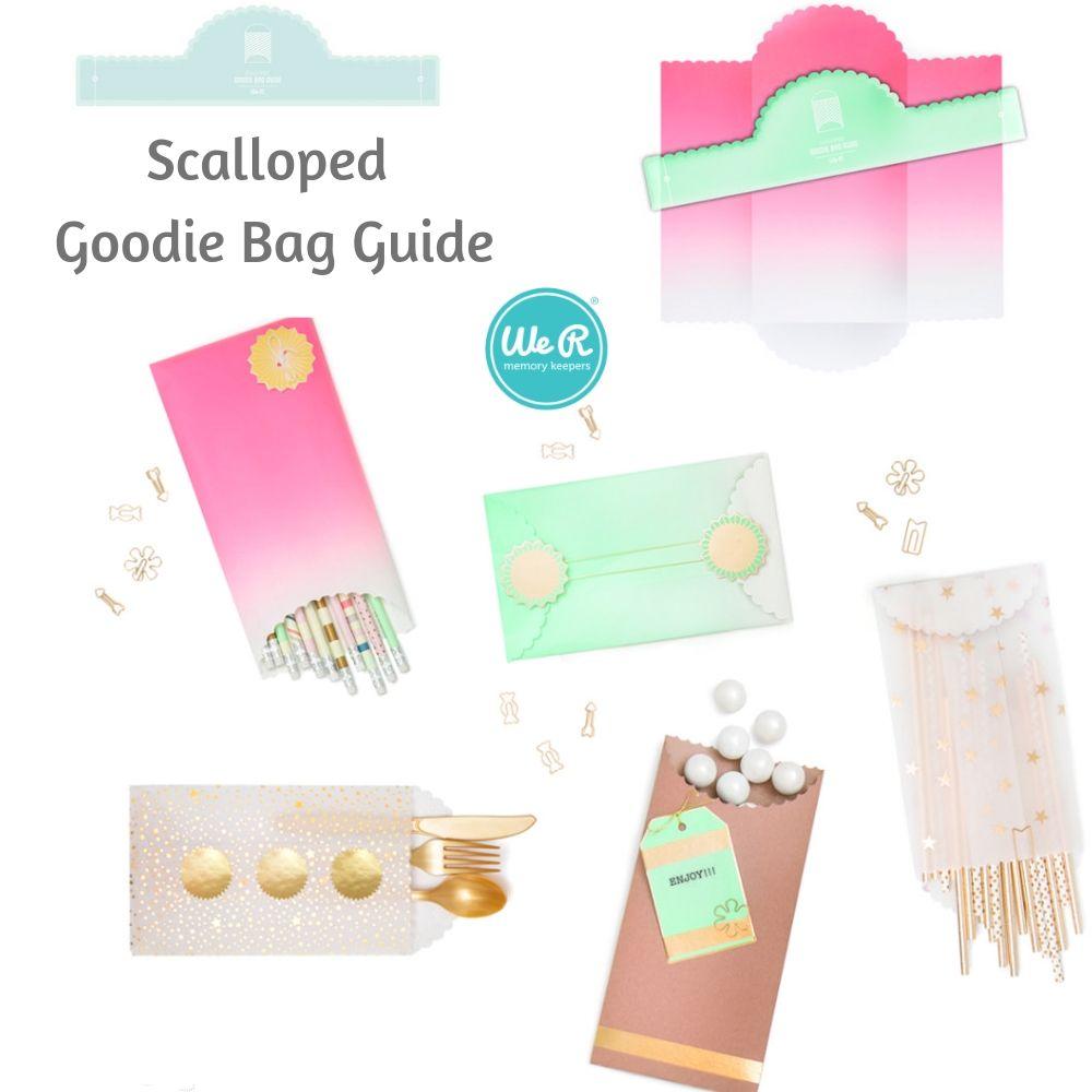 Scalloped Goodie Bag Guide / Herramienta para Hacer Bolsas de Regalo Herramientas We R Memory Keepers