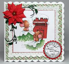 Scalloped Square Layering Basics Die Set/ Set de Suajes de Cuadrados con Onditas Dados de Corte / Suajes / Troqueles Tonic Studios