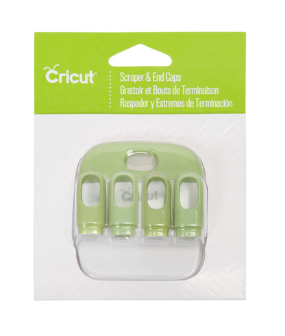 Scraper &amp; End Caps / Espátula Raspadora y Extremos Descontinuado Cricut