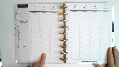 Happy Planner Mini Discs Gold / Mini Anillos para Agendas Planificadoras Oro Descontinuado Me &amp; My Big Ideas