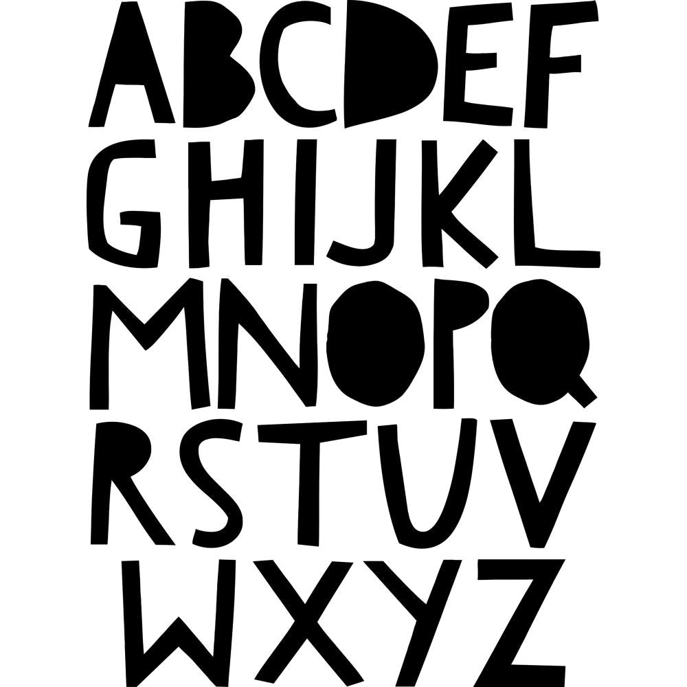 Tim Holtz Foam Craft Stamps / Sellos de Letras Descontinuado Tim Holtz