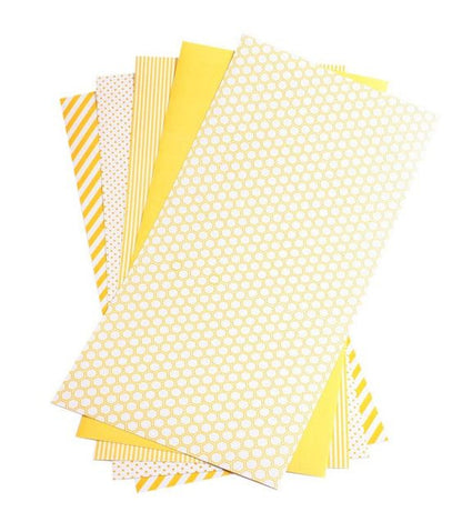 Shape´N Tape Decorative Yellow Adhesive Sheets / Hojas Adhesivas Tipo Washi Yellow Descontinuado LifeStyle Crafts