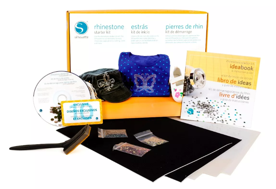 Silhouette Rhinestone Starter Kit / Kit de Piedras para Silhouette Descontinuado Silhouette