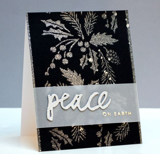 Embossing Powder Silver Moonlight / Polvo de Realce Plateado Polvos de Embossing Nuvo