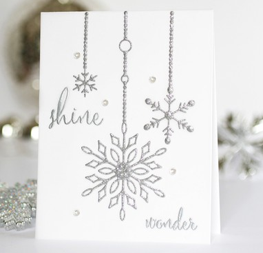 Twinkling Snowflake Duet Die / Suaje de Corte Copo de Nieve Duo Descontinuado Memory Box