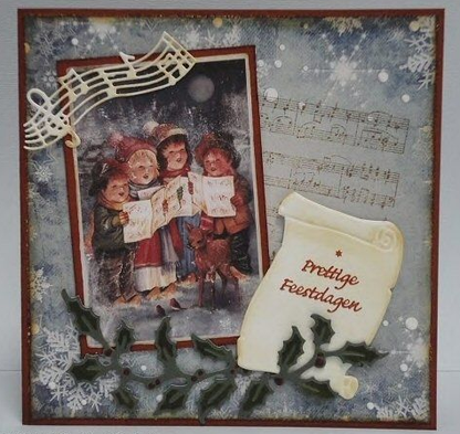 Musical Stave Cutting Die / Suaje de Notas Musicales Descontinuado Amy Design