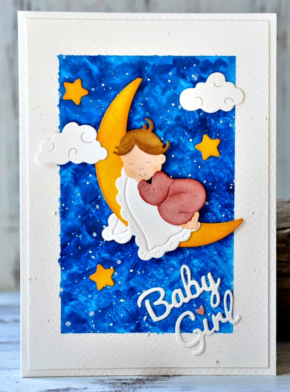 Word Baby Die /  Suaje de Palabra Baby Descontinuado Cottage Cutz