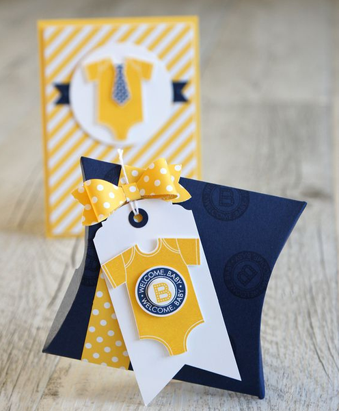 Something for Baby Die &amp; Stamps Set / Set de Suajes y Sellos Para Bebé Dados de Corte / Suajes / Troqueles Stampin Up!