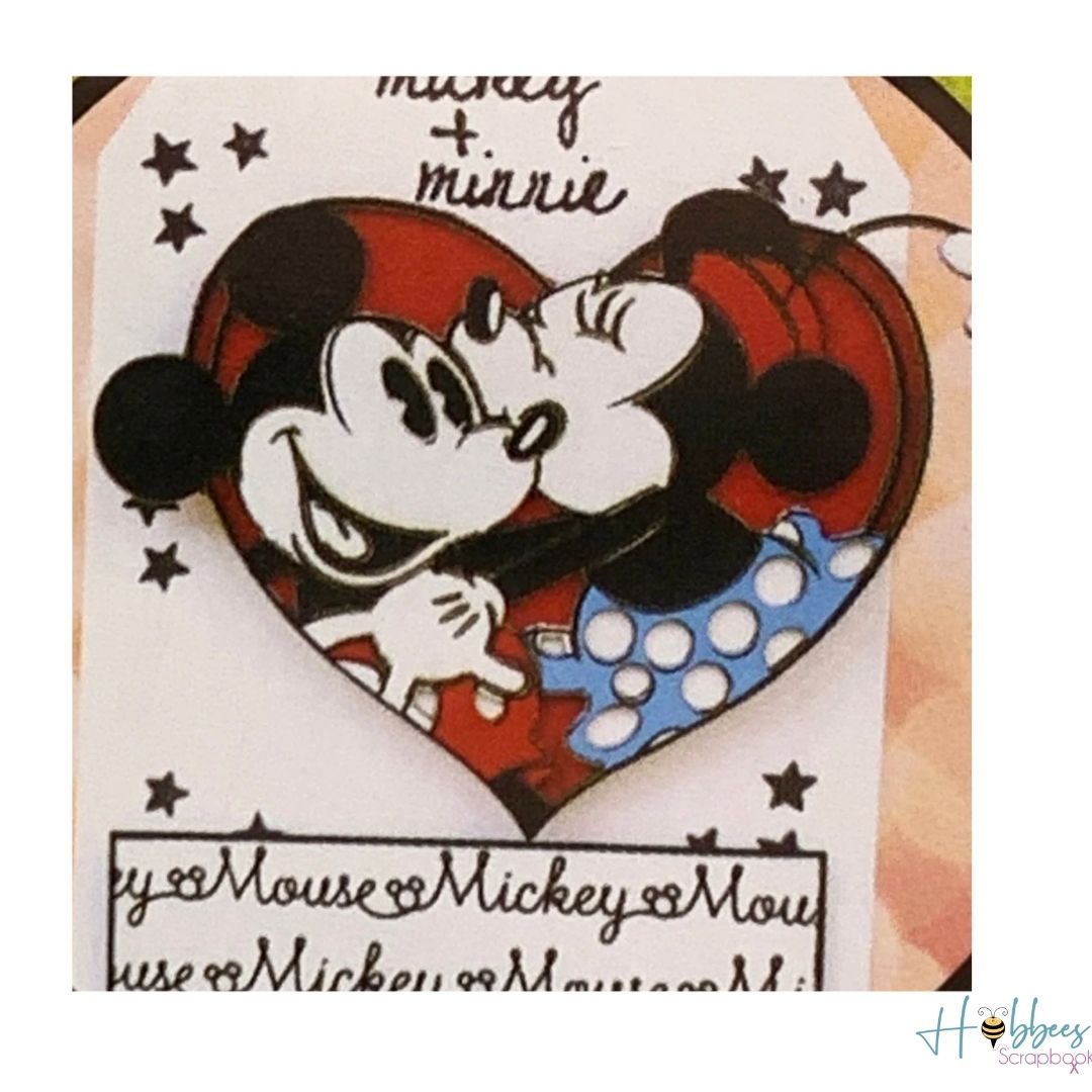 A Love Story  Mickey and Minne / Suaje de Corte Historia de Amor Mickey y Minne Dados de Corte / Suajes / Troqueles Disney
