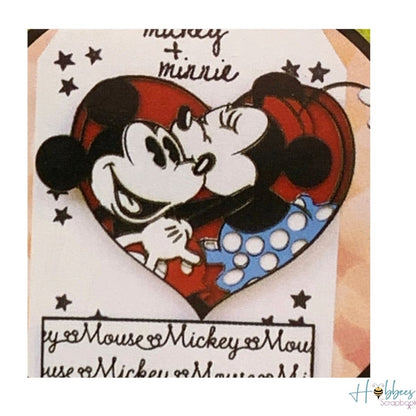 A Love Story  Mickey and Minne / Suaje de Corte Historia de Amor Mickey y Minne Dados de Corte / Suajes / Troqueles Disney
