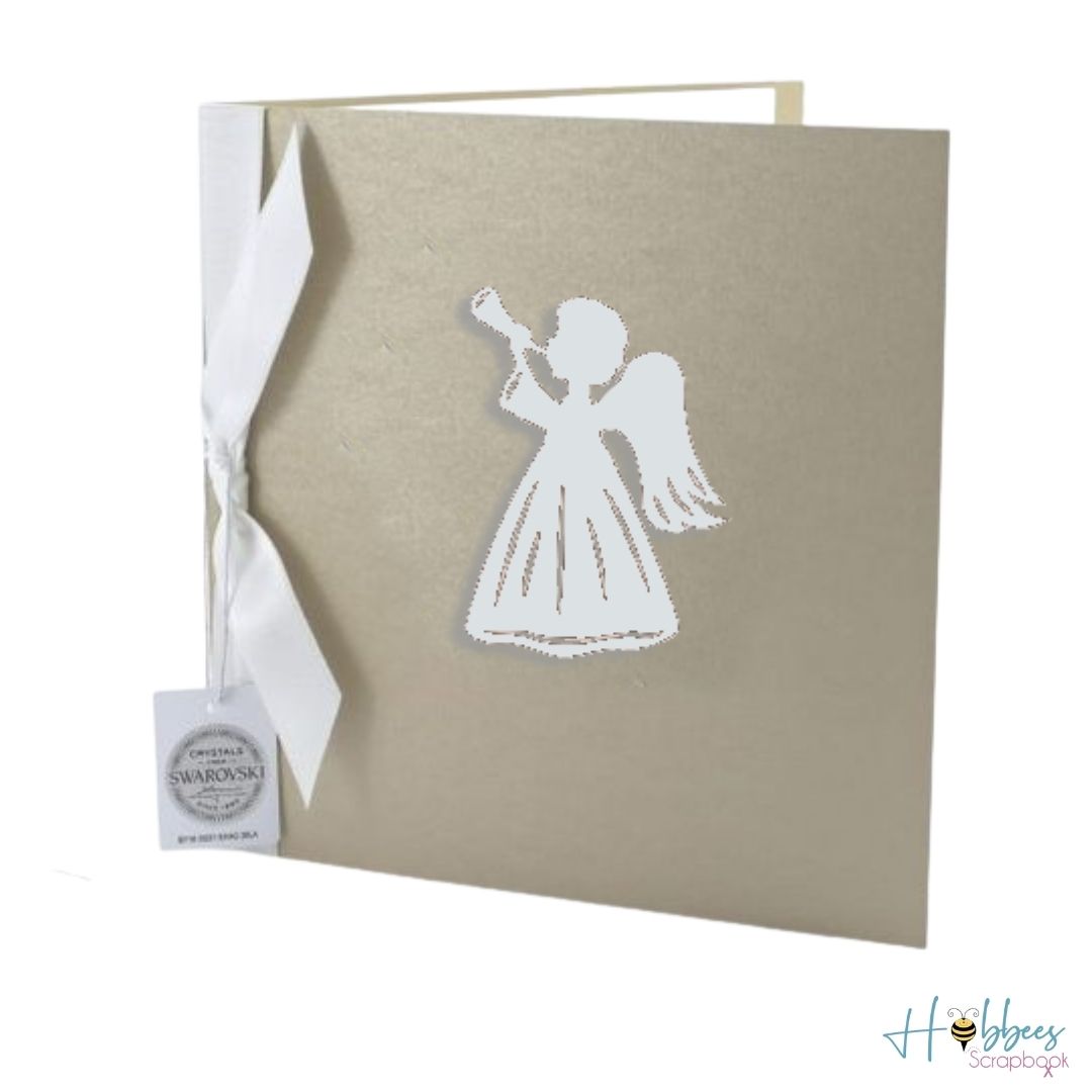 Angel with Trumpet Die / Suaje de Angel con Trompeta Descontinuado Joy Crafts
