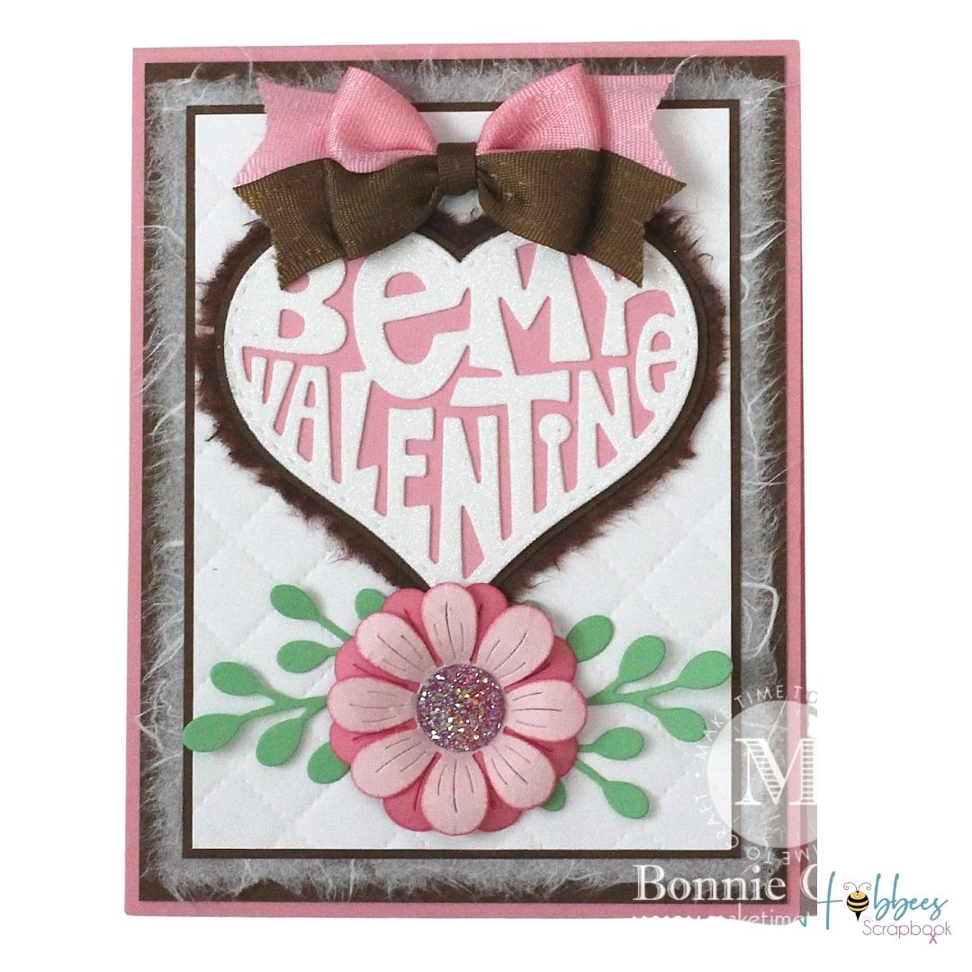 Be My Valentine Heart Die / Suaje de Corazon de San Valentin Dados de Corte / Suajes / Troqueles Cheery Lynn Designs