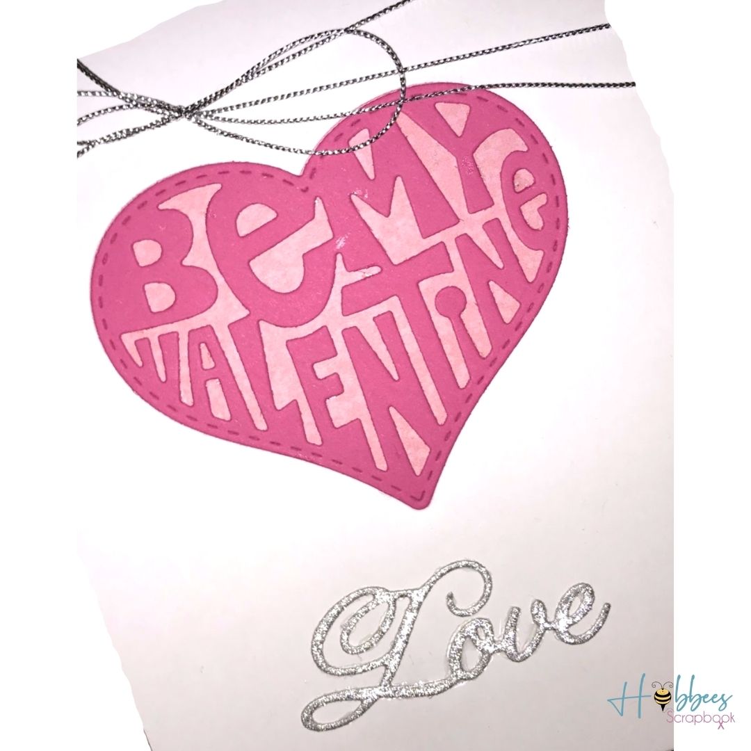 Be My Valentine Heart Die / Suaje de Corazon de San Valentin Dados de Corte / Suajes / Troqueles Cheery Lynn Designs