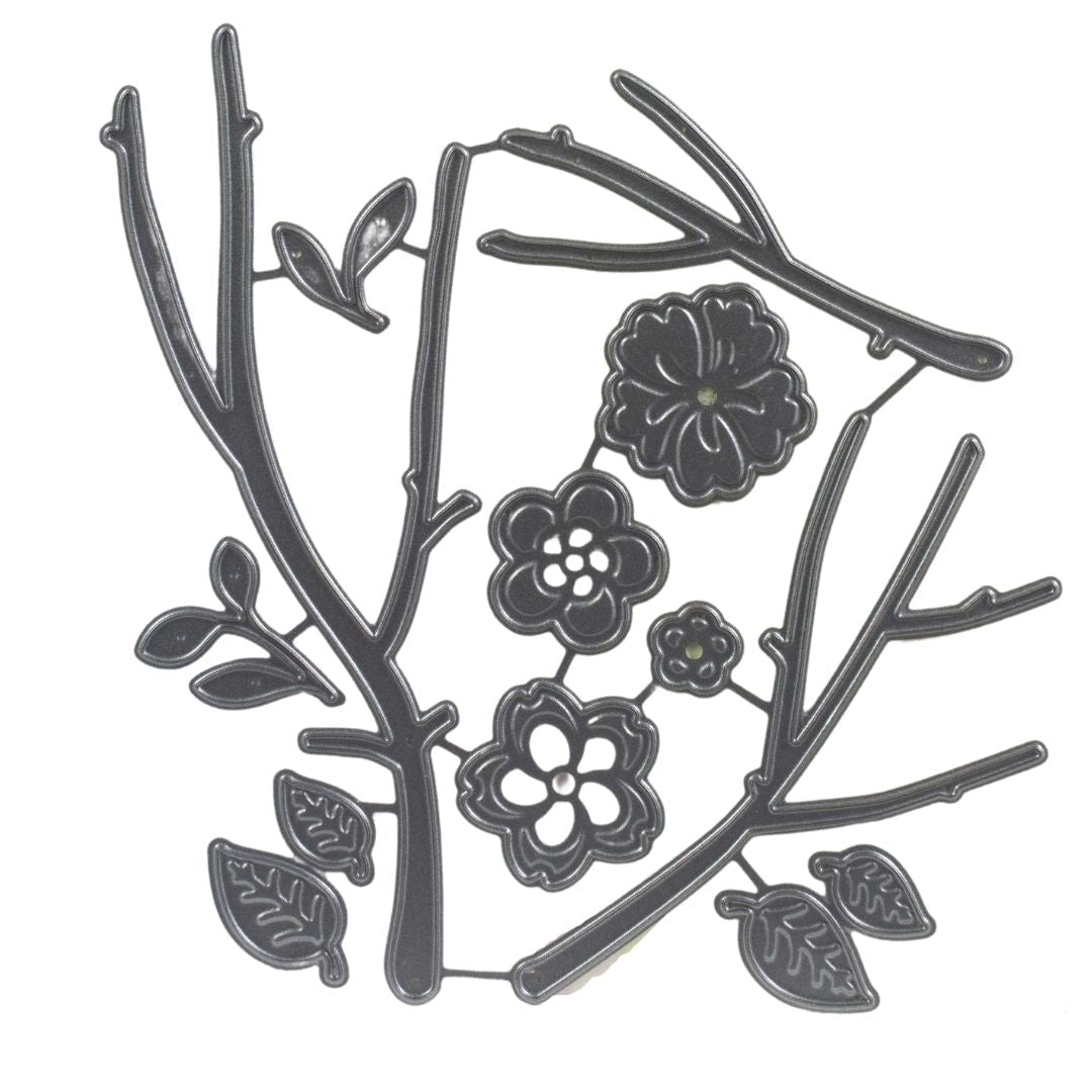 Blossom Branch Dies / Suaje Ramas Con Flores Dados de Corte / Suajes / Troqueles Amy Design