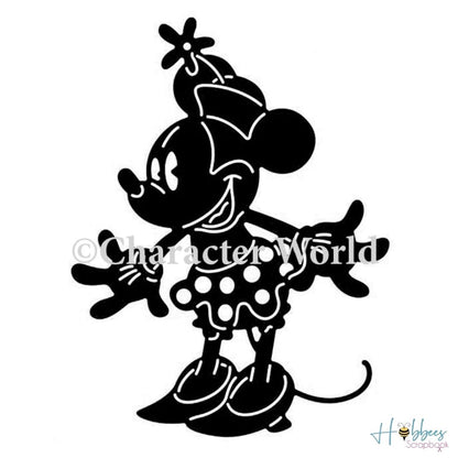 Disney Die Gleeful Minnie  / Suaje de Corte de Minnie Mouse Dados de Corte / Suajes / Troqueles Disney