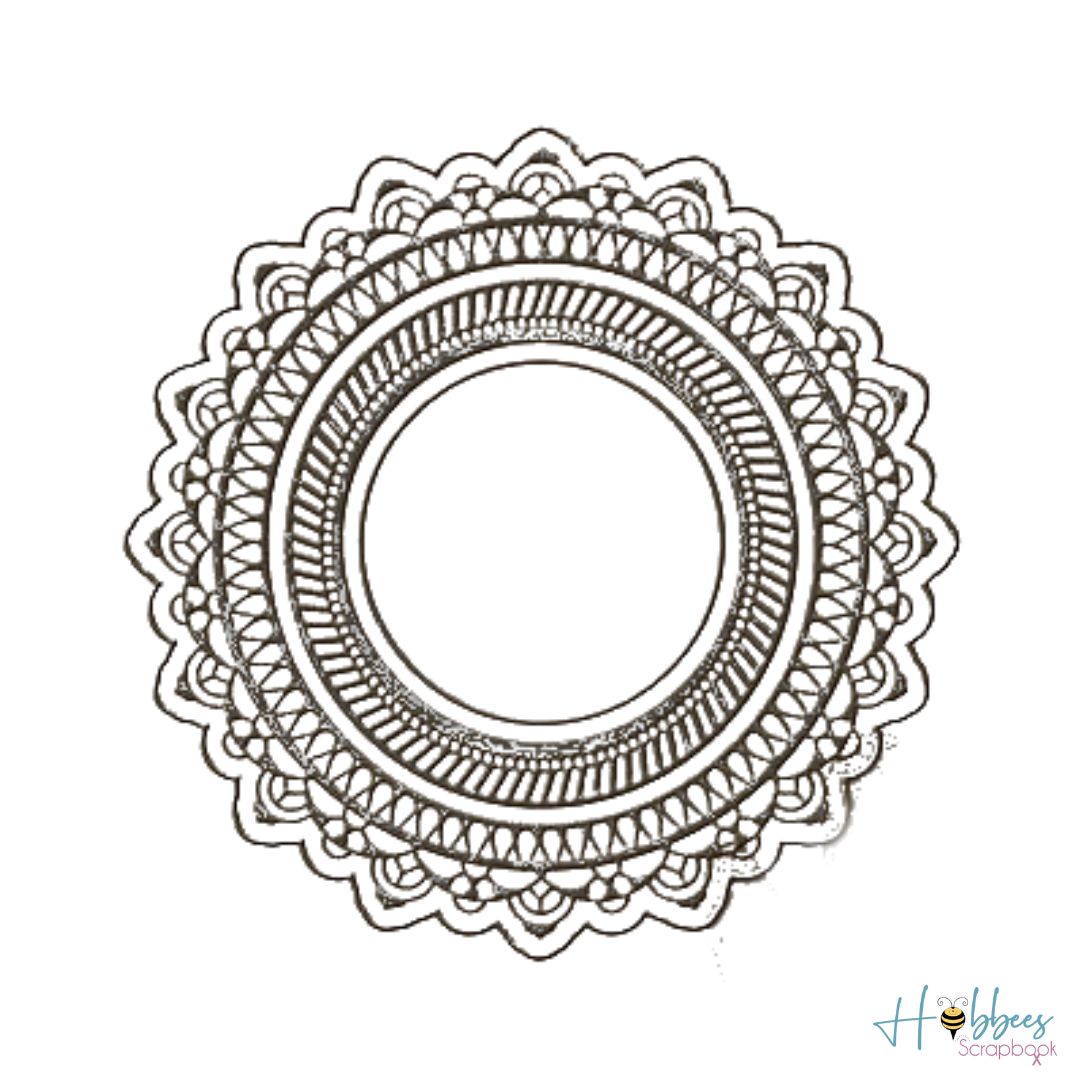 Cutting Die African Circle / Suaje de Circulo Africano Descontinuado Amy Design