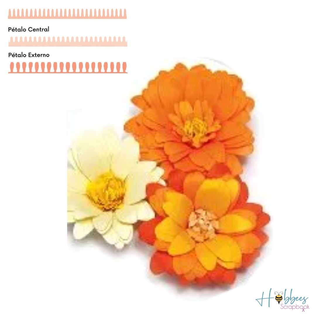Dahlia &amp; Daisy Die / Suaje para Filigrana de Dalia y Margarita Dados de Corte / Suajes / Troqueles Quilled Creations