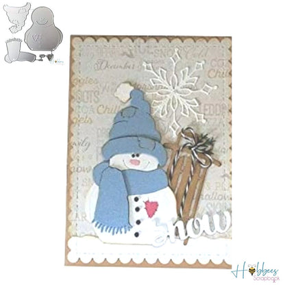 Suaje de Muñeco de Nieve 