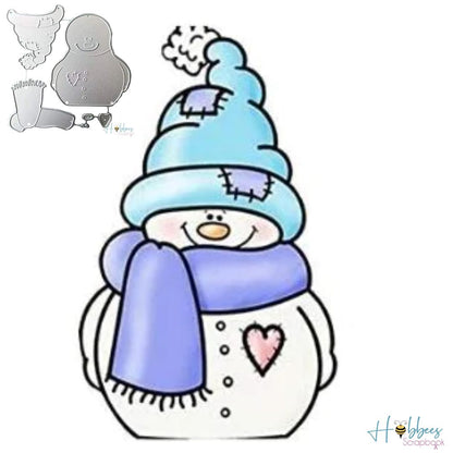 Suaje de Muñeco de Nieve 