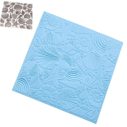 Folder de Grabado Conchas Marinas Folders de Grabado Hobbees