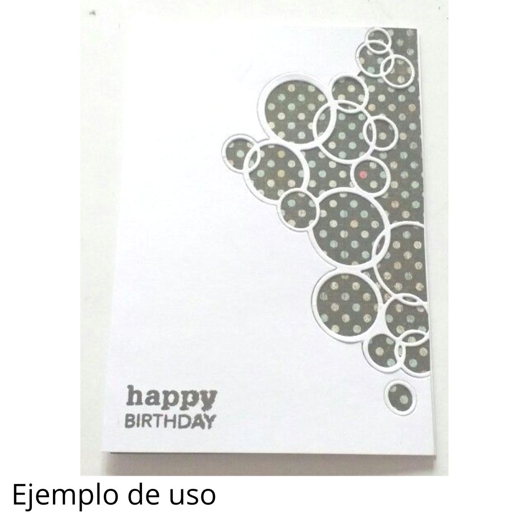 Suaje de Borde Burbujas 