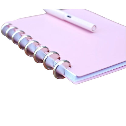 Mini Anillos de Plástico Plata para Agendas Planificadoras Discos para Planners Hobbees