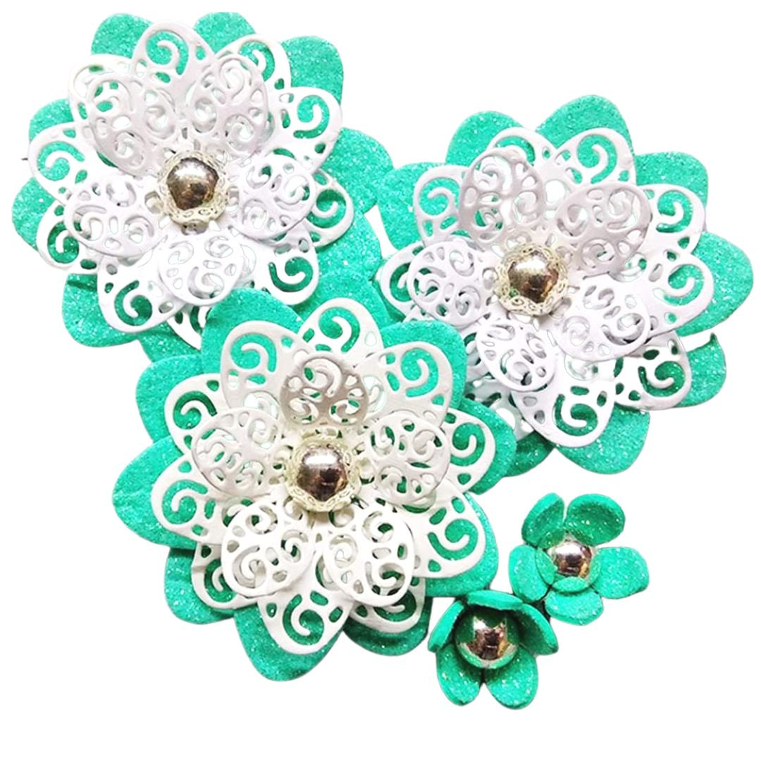 Suaje de Flores Caladas Dados de Corte / Suajes / Troqueles Hobbees