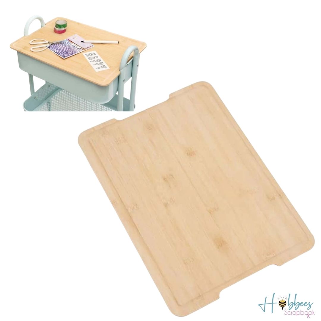 A La Cart BambooTray Top / Bandeja Superior de Bambú Descontinuado We R Memory Keepers