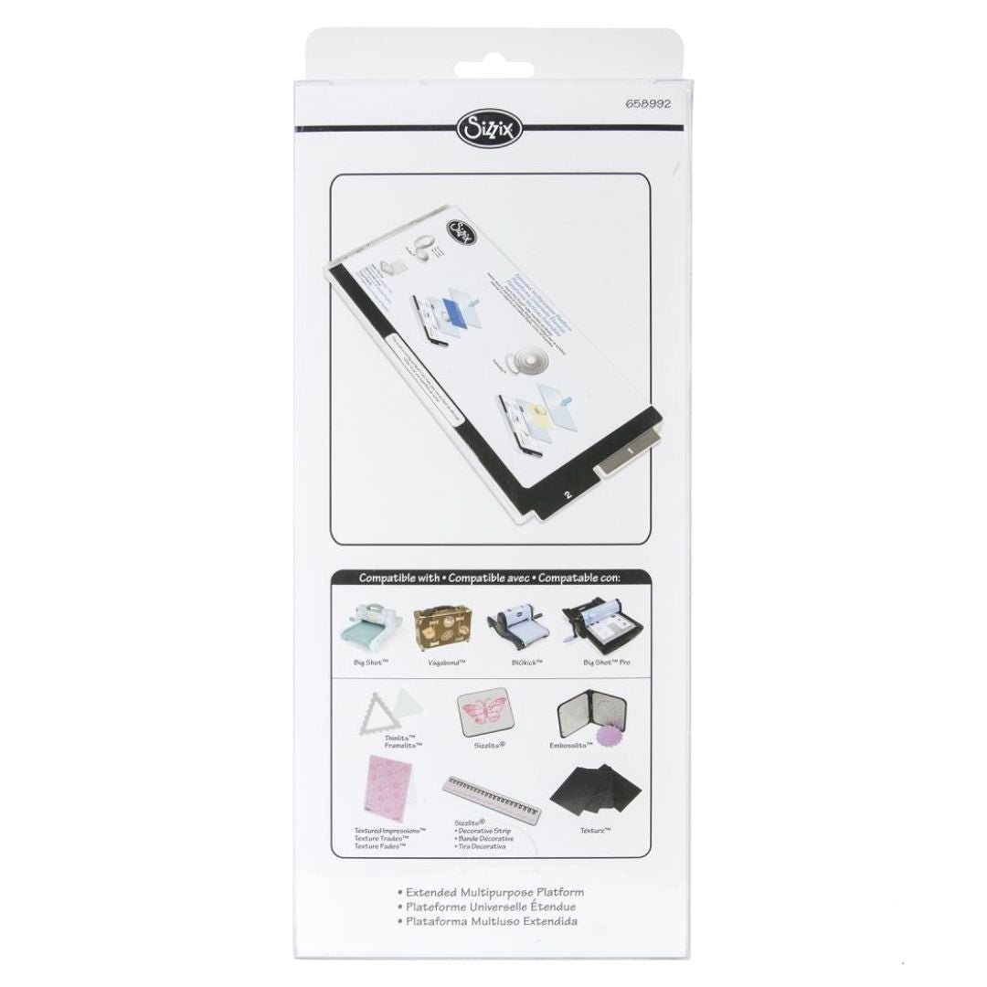 Multipose Platform Extended / Plataforma Multiuso Extendida Accesorios para Suajadoras Sizzix