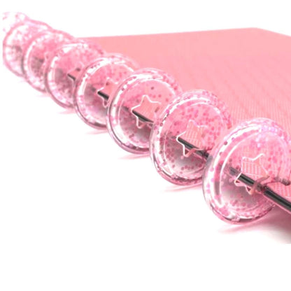 Mini Discos Rosas para Agendas Discos para Planners Hobbees